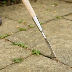 Kent & Stowe Stainless Steel Long Handled Weeding Knife -Hozelock Shop 1031054 2