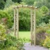Zest Starlight Wooden Garden Arch -Hozelock Shop 1077589