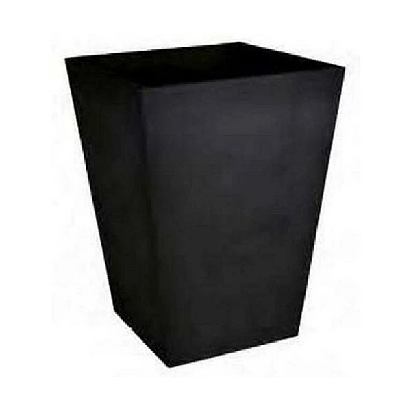 Stewart Garden 40cm Basalt Tall Square Planter - Black 4 Stewart Garden 40cm Basalt Tall Square Planter - Black - Image 2
