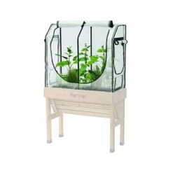 VegTrug Small WallHugger Greenhouse Frame & Multi Cover Set -Hozelock Shop 1187443 2