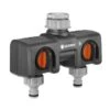 Gardena Twin-Tap Connector -Hozelock Shop 1206516