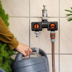 Gardena Twin-Tap Connector -Hozelock Shop 1206516 3