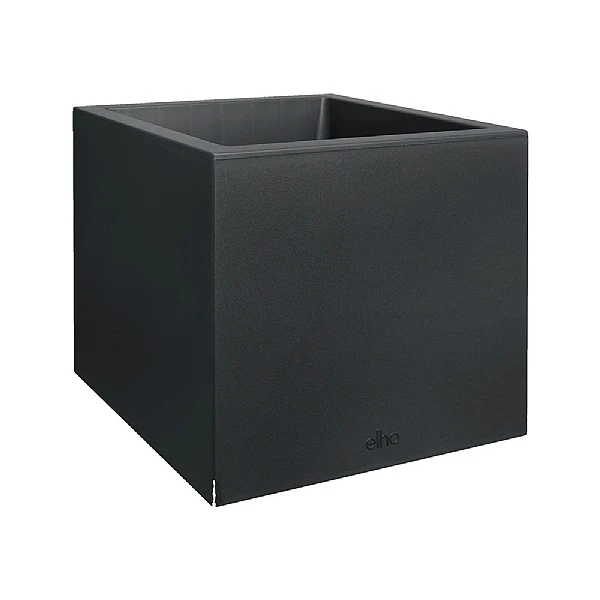 Elho Vivo Next Square Planter 30cm Living Black 5 Elho Vivo Next Square Planter 30cm Living Black - Image 3