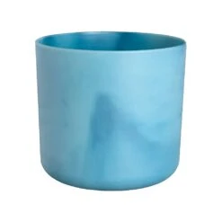 Elho The Ocean Collection Round Pot 22cm Atlantic Blue -Hozelock Shop 1230822 3