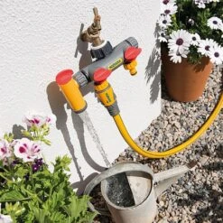 Hozelock Flowmax 3-Way Tap Connector -Hozelock Shop 924990 2