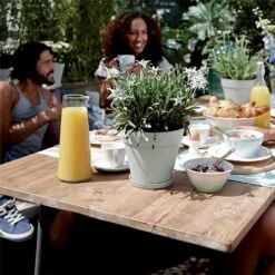 Elho Loft Urban Round Planter 30cm Warm Grey