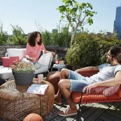 Elho Loft Urban Bowl 35cm Anthricite -Hozelock Shop 933182 2