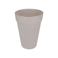 Elho Loft Urban Round High Planter 42cm Warm Grey -Hozelock Shop 933195 3