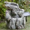 Smart Solar Rock Falls Solar Fountain -Hozelock Shop 945202