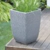 Cotswold Tall Square Planter 33cm 2 Cotswold Tall Square Planter 33cm -Hozelock Shop COTSQTALL33