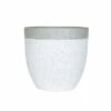 Apta Granito Two Tone White Rim Grey Body Planter -Hozelock Shop GRAN2TONE