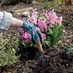 Town & Country Teal Lux-Fit Synthetic Leather Gloves 5 Town & Country Teal Lux-Fit Synthetic Leather Gloves -Hozelock Shop LUXSYNTEAL 1